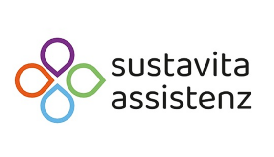 Logo Sustavita Assistenz - Assistenz mit Haltung. Punkt.